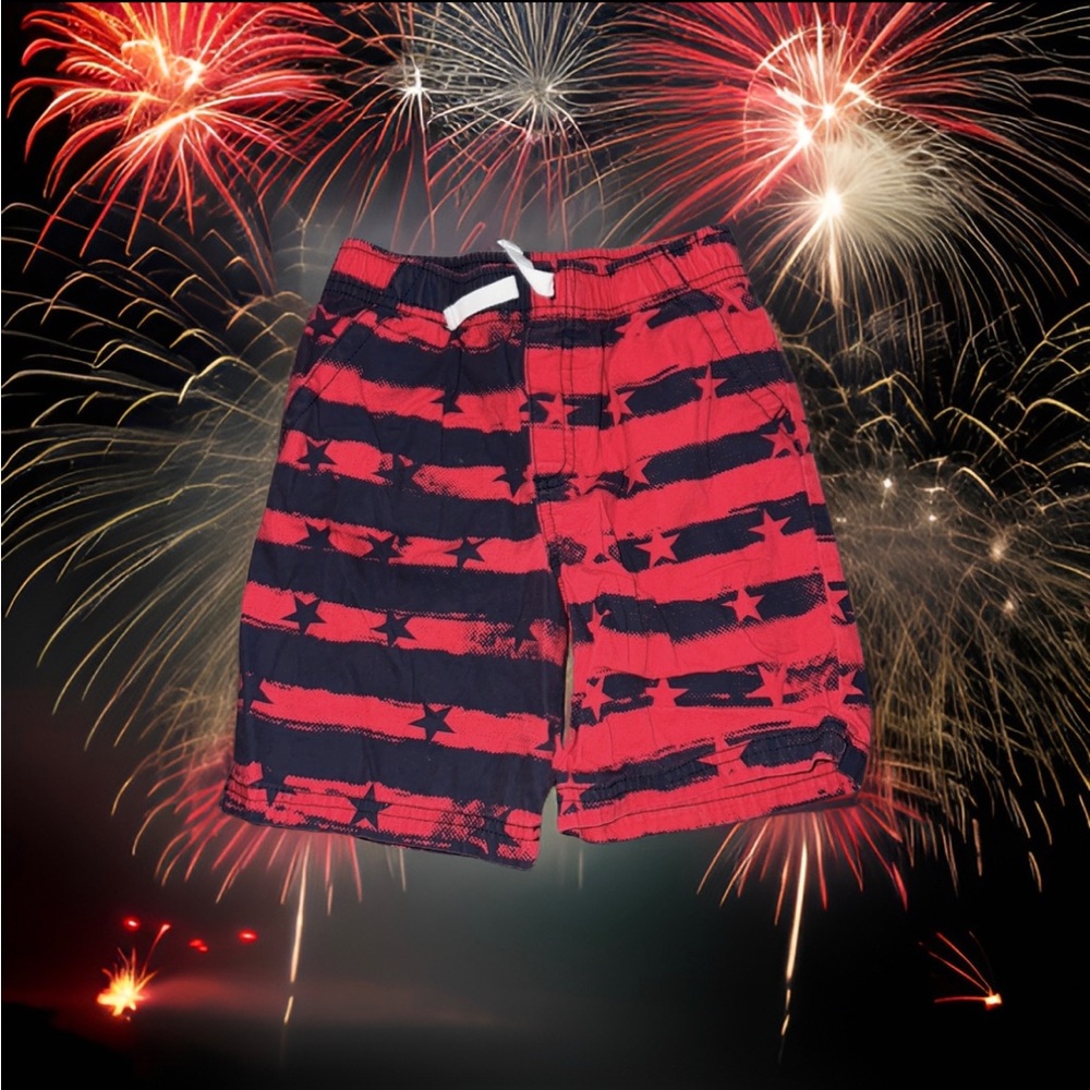 Celebrate! Boys Patriotic Shorts. 5T | Color: Blue/Red |